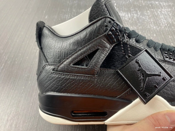 80% Off Sale Pony 4 Black Hair 819139-010 Retro Jordan 0711